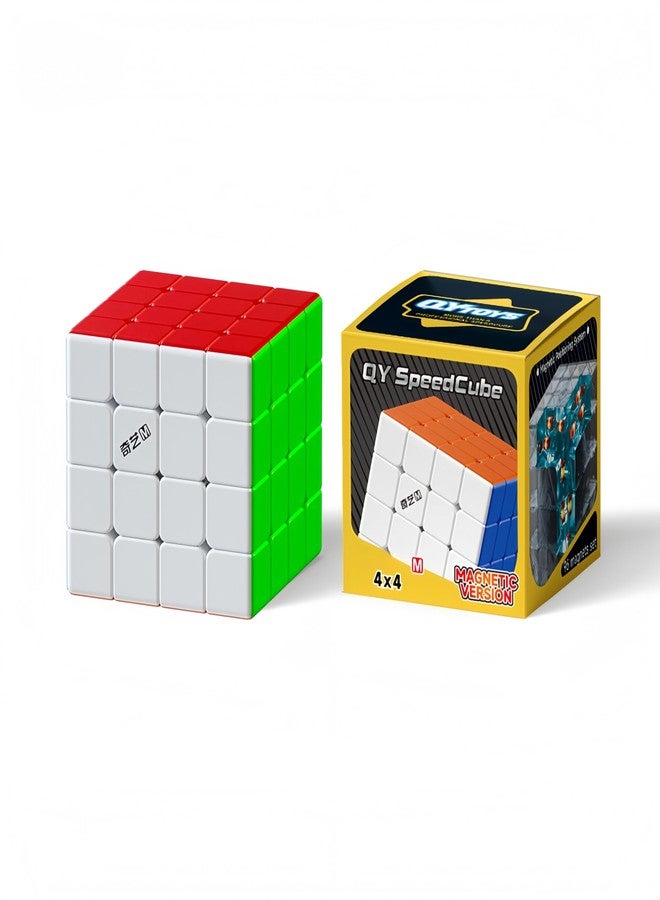 LiangCuber QY Toys Speed Cube 4x4 Magnetic – 59mm High-Performance Stickerless Cube 4x4x4 - Image 1