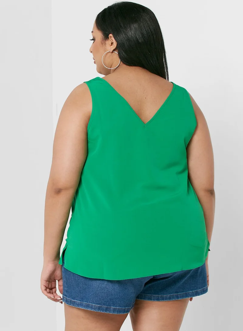 DOROTHY PERKINS Casual V-Neck Top