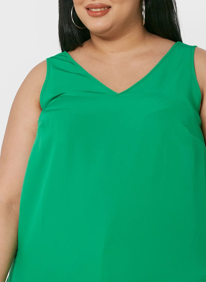 DOROTHY PERKINS Casual V-Neck Top