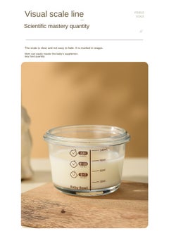 Y&D 4-Piece Glass Food Storage Container Baby Complementary Food Box Set  - Image 4