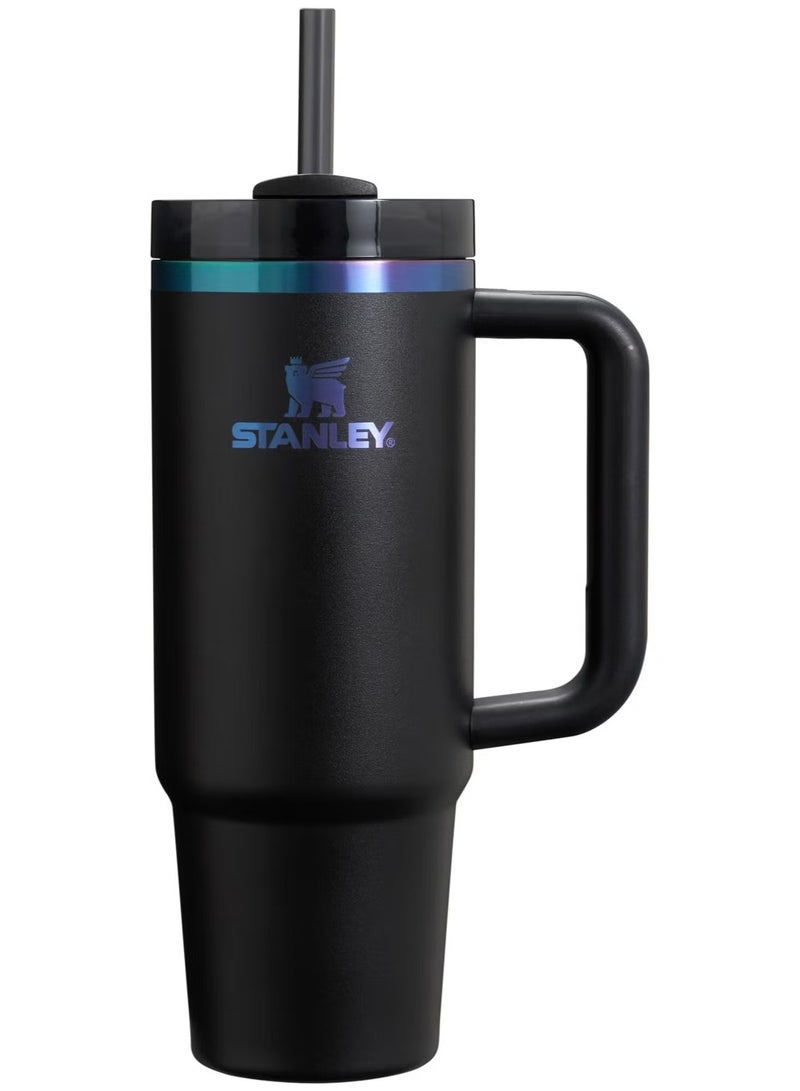 Stanley STANLEY Quencher H2.0 40oz Tumbler with Handle and Reusable Straw – Leak-Resistant FlowState Lid with 3-Position Rotation – Double Wall Vacuum Insulated Stainless Steel Travel Cup – BPA-Free, Durable, and Stylish – Black ChromaSTANLEY Quencher H2.0 40oz Tumbler with Handle and Reusable Straw – Leak-Resistant FlowState Lid with 3-Position Rotation – Double Wall Vacuum Insulated Stainless Steel Travel Cup – BPA-Free, Durable, and Stylish – Black Chroma  - Image 1