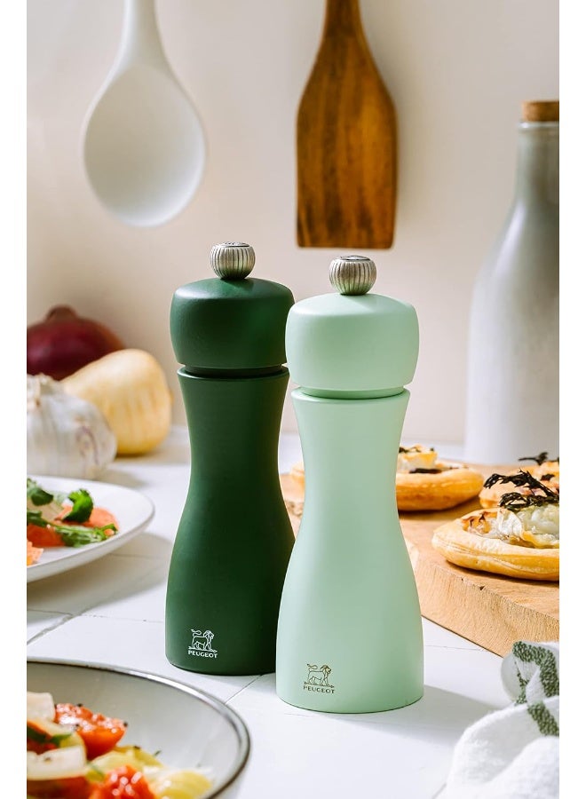 PEUGEOT Peugeot Tahiti Duo Pepper+Salt Mill Set 15cm Water Mint  - Image 2