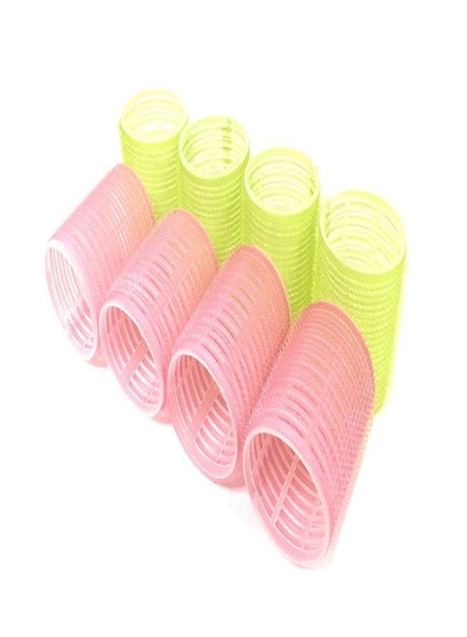 ذي يو إم 24 بكرات تجعيد الشعر ذاتية التثبيت، مناسبة لصالونات التجميل الاحترافية (حجم جامبو) - Image 5