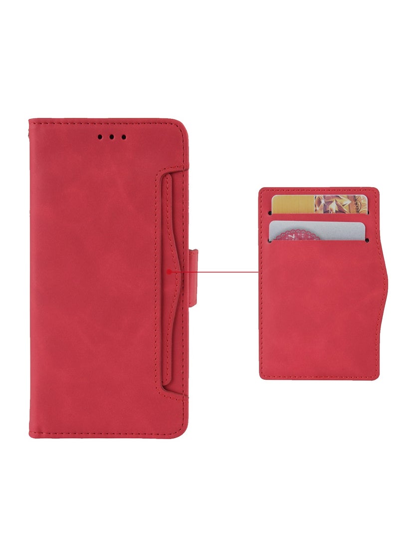 X-level Wallet Case for Samsung Galaxy Z Fold 5 Case with Pen Holder, PU Leather Cover with Card Holders, Wireless Charging Flip Magnetic Back Accessories Compatible for Z Fold 5 [Not Include the Pen]  - Image 5