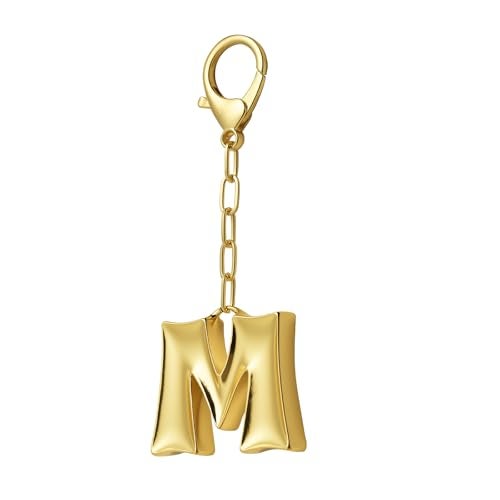 DoDoBeads Initial Keychains, Initial Bag Charms for Handbag, Gifts for Women Mom, Mothers Day Gifts, Ideal Stocking Stuffers, M - Image 1