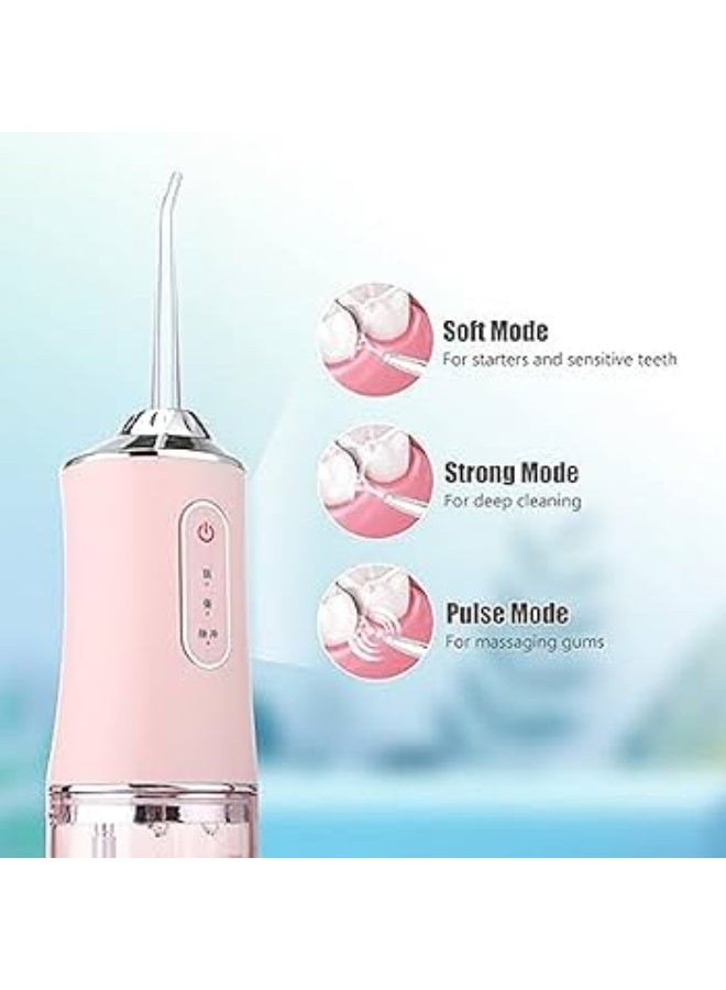 Portable Dental Water Flosser, 230ml Capacity, 3 Modes - Image 2
