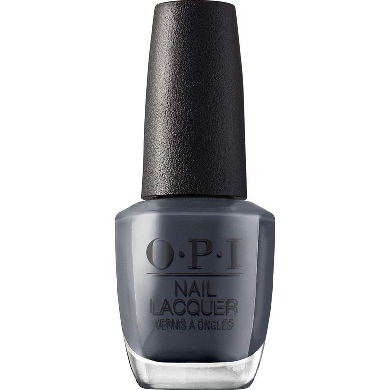 OPI Nail Lacquer RubaPubPub  Opaque Dark Gray Crme Chip Resistant Nail Polish  Scotland Collection