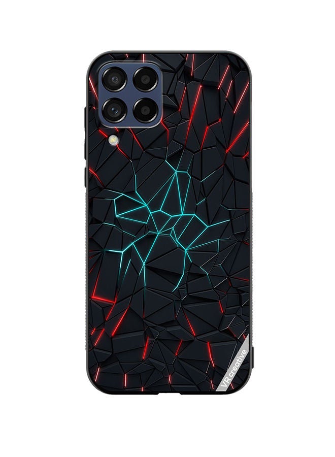 VR CREATIVE Protective Case Cover For Samsung Galaxy M53 Abstracts Design Multicolour - Image 1