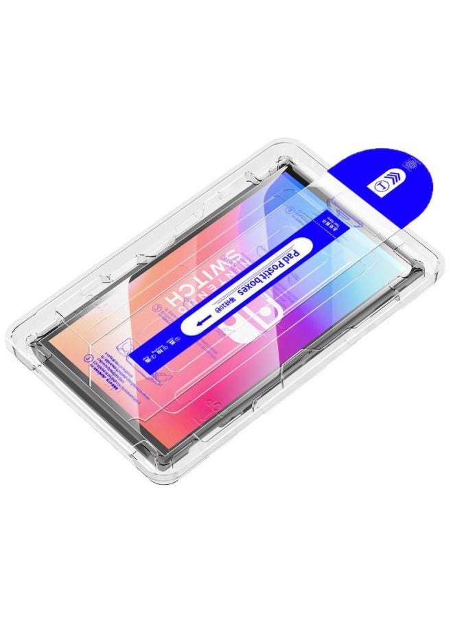 Generic Tempered Film For Nintendo Switch2 Game Machine HD Screen Glass Protector Tempered Film Dust-free Bin Protector-Color:Switch 2 Hd Tempered Film [second Sticker Box]  - Image 5