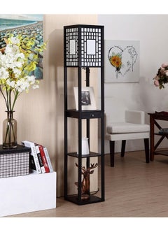 KLNAMAEAAN Nordic Modern Bedroom linen cover Standing Floor vertical lamp With 9W bulb and USB  - Image 2