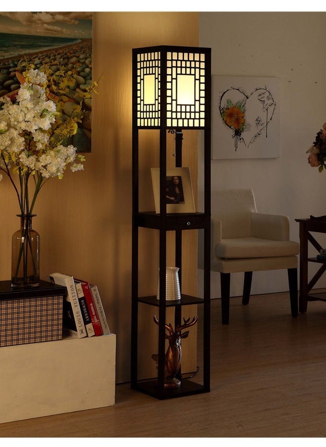 KLNAMAEAAN Nordic Modern Bedroom linen cover Standing Floor vertical lamp With 9W bulb and USB  - Image 4