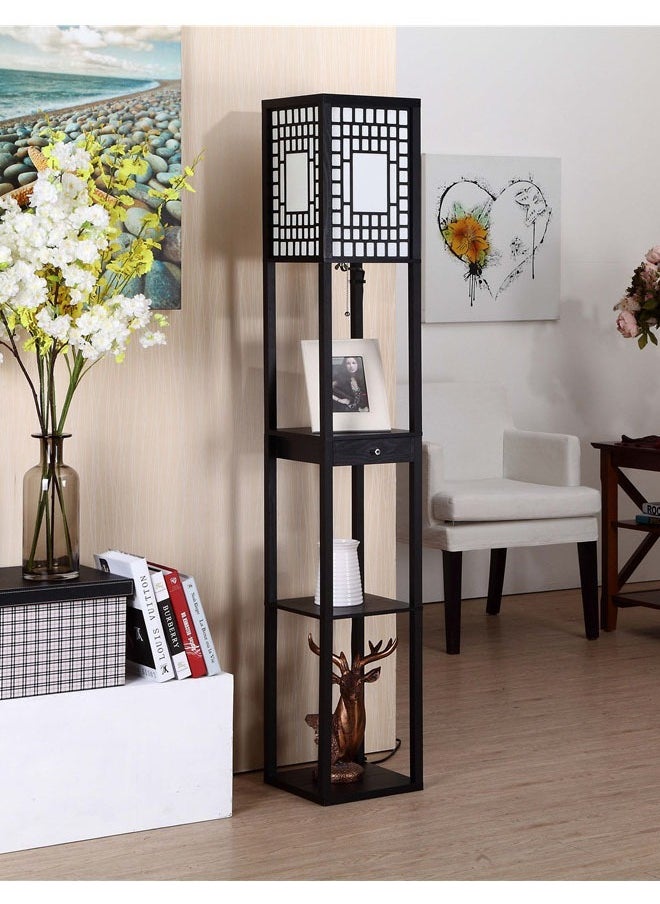 KLNAMAEAAN Nordic Modern Bedroom linen cover Standing Floor vertical lamp With 9W bulb and USB  - Image 3