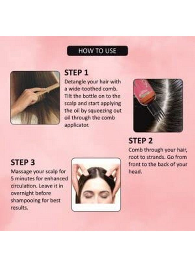 Panchvati Herbals Onion Oil With Comb Applicator- Reduces Hair Fall, 100Ml (Pack Of 2)  - Image 5
