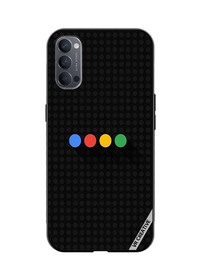 VR CREATIVE Protective Case Cover For Oppo Reno4 Pro 5G Android 4 Design Multicolour - Image 1
