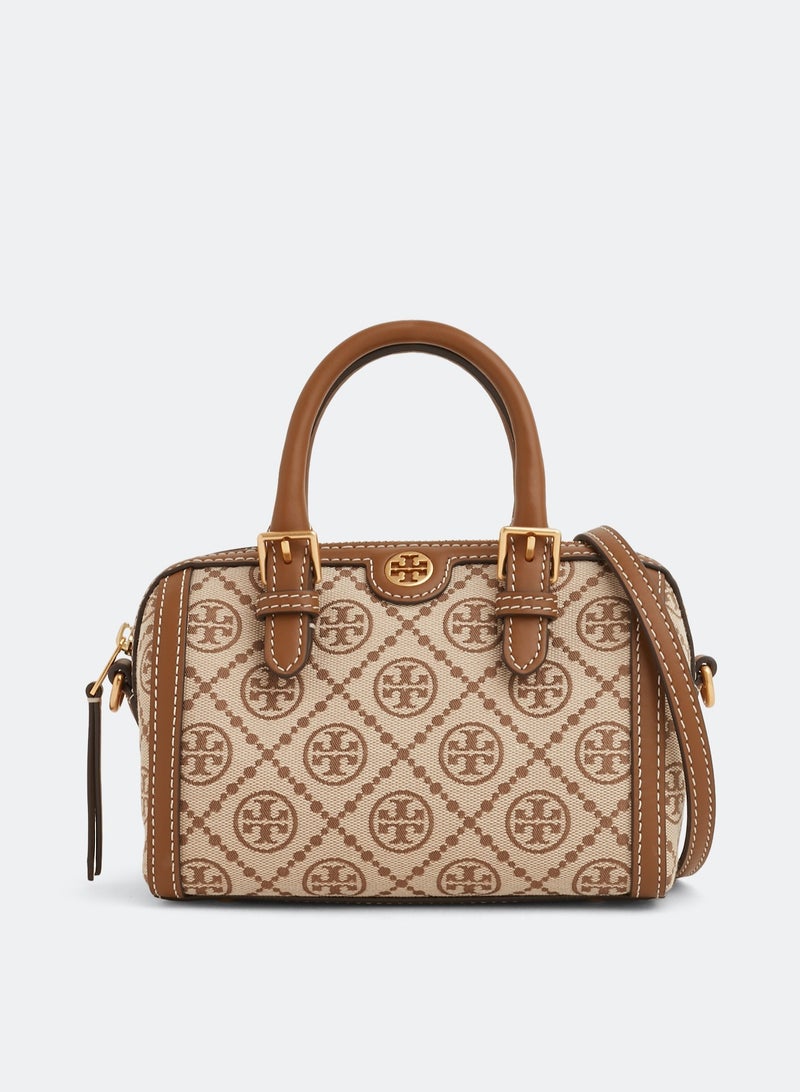 Burch TORY BURCH T Monogram Mini Barrel Bag - Image 1