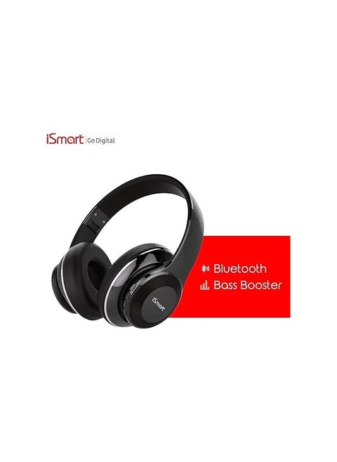 Go Digital BX7 Stereo Bluetooth Wireless Headphones with Built-in Radio and TF Card Support