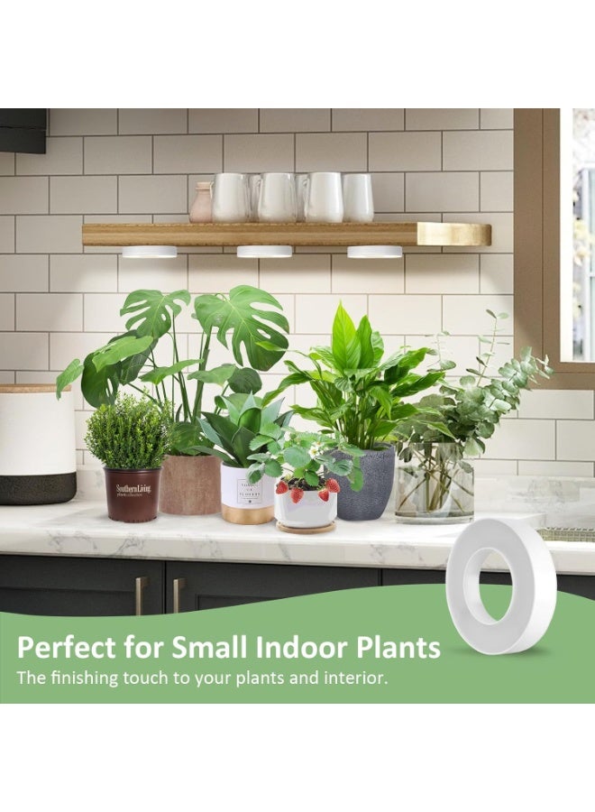 موثوقية التنبؤ السقف ينمو ضوء للنباتات الداخلية ، 144 LED الطيف الكامل ، 5V الجهد الآمن ، 4 مستويات سطوع قابلة للتخفيف مع 4/8 / 12H توقيت تلقائي ، 3 حزمة - Image 3