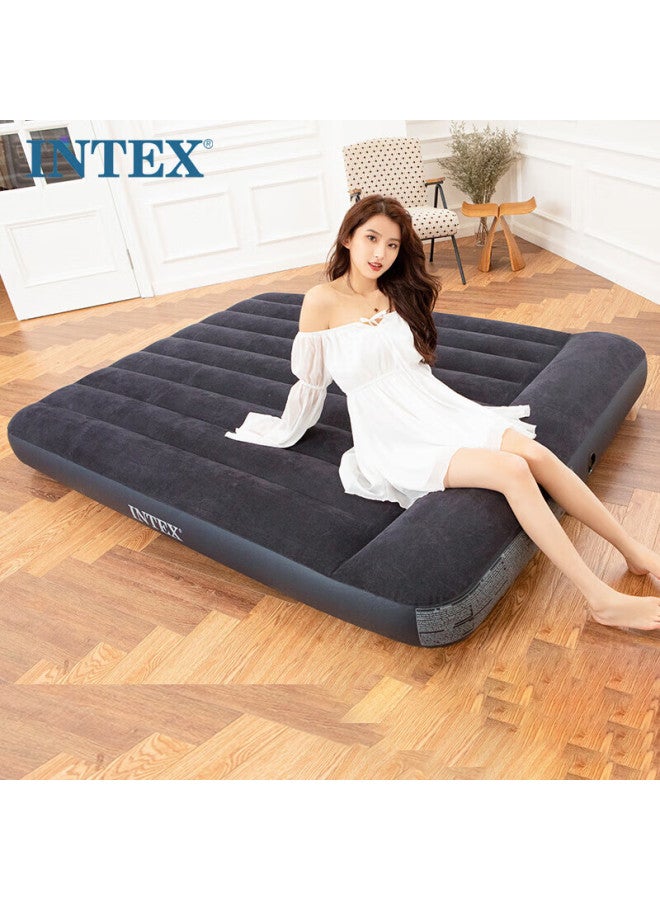 Intex Double-person Extra-large Built-in Pillow Inflatable Mattress For Car And Home Use, Nap Bed, Thickened Outdoor Folding Bed 64144
