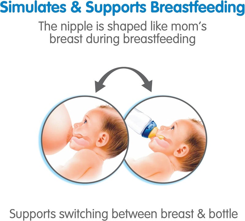 NUK Perfect Fit Baby Bottle 10 Ounce (Pack of 3) - Image 3