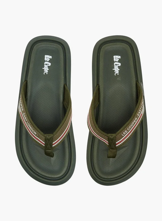 لي كوبر Men Striped Flip-Flops