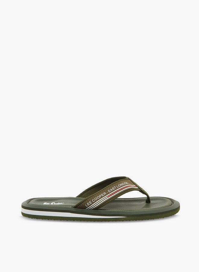 Lee Cooper Men Striped Flip-Flops - Image 1