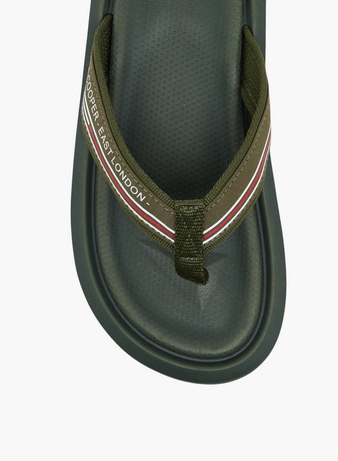 Lee Cooper Men Striped Flip-Flops - Image 3