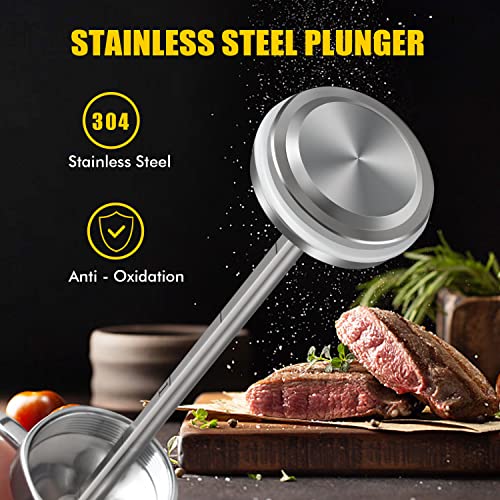 Ofargo Meat Injector, Meat Injectors for Smoking with 3 Marinade Injector Needles; Injector Marinades for Meats, Turkey, Brisket; 2-oz - Image 2