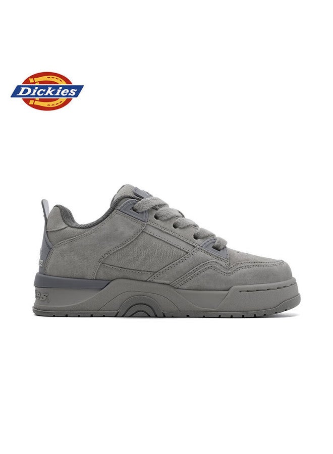 Dickies Men'S Low-Top Canvas Sneakers Casual British Style Breathable Work Shoes Cement Gray Size 40 - Image 5