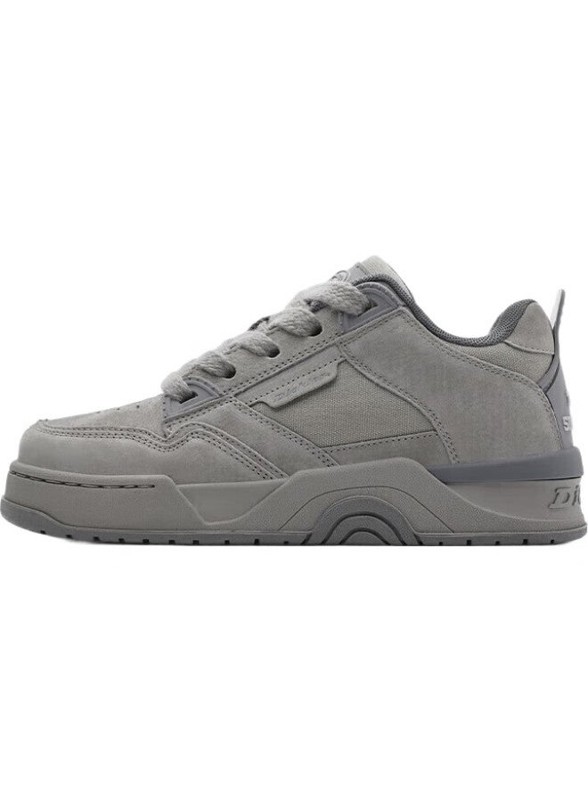 Dickies Men'S Low-Top Canvas Sneakers Casual British Style Breathable Work Shoes Cement Gray Size 40 - Image 2