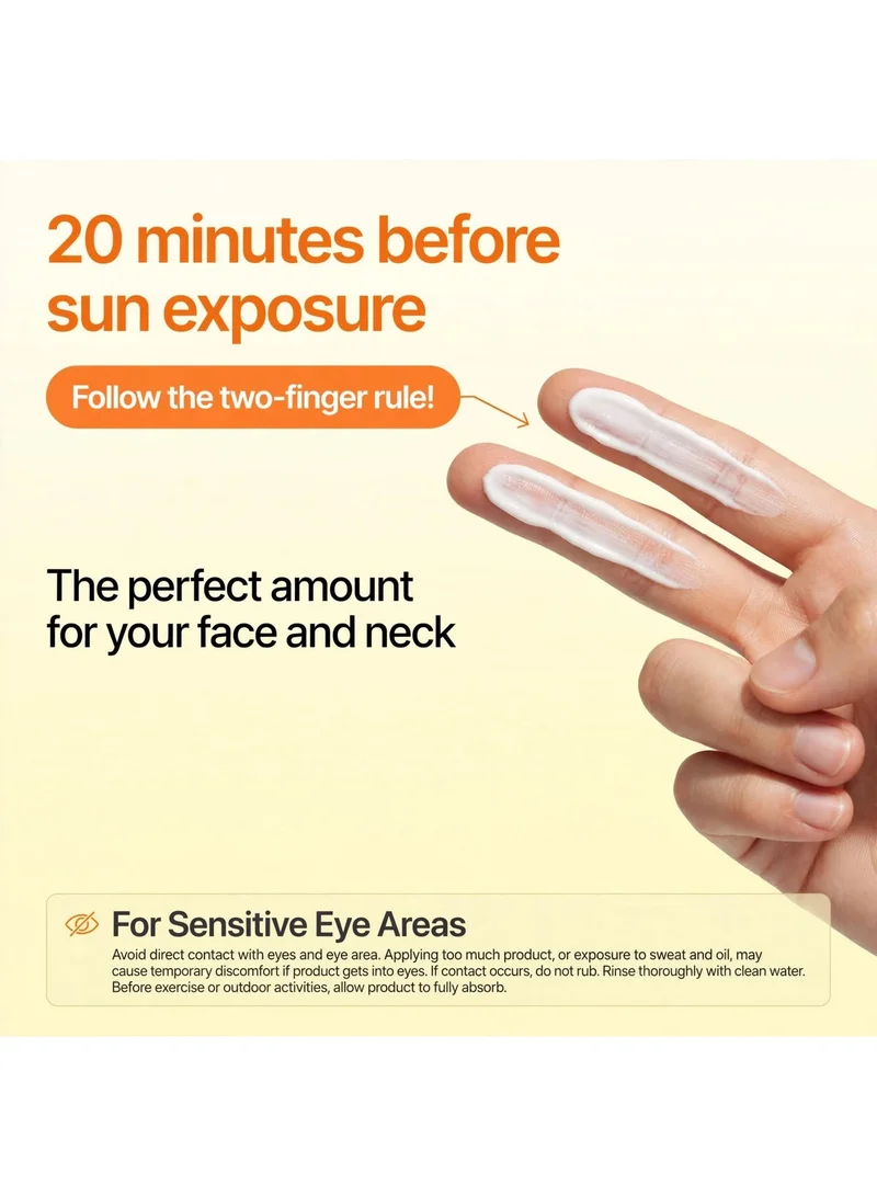 Lumorra  Lumorra SPF 50+ Sunscreen with Vitamin C + E, PA++++, Ultra-Lightweight Fluid, Water & Sweat Resistant, No White Cast, 50ml  | Best Price UAE
