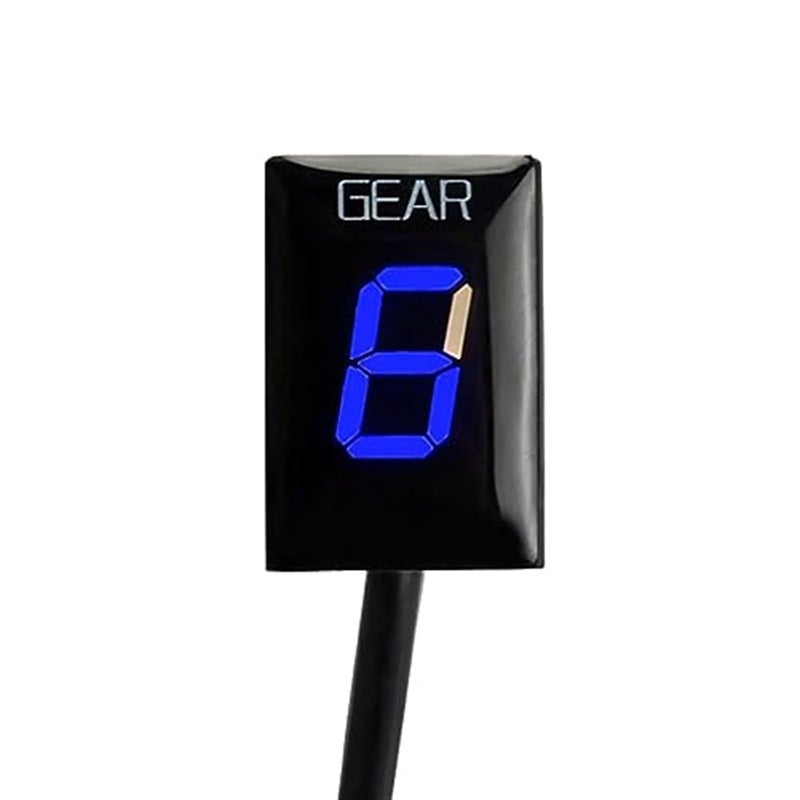 Wivplex 1-6 Speed Gear Indicator for FZ8 Motorcycle - Image 1