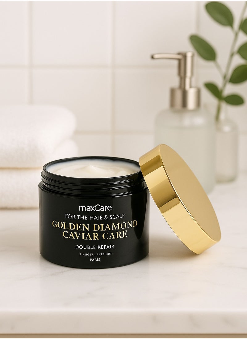 Maxcare - Maxcare Golden Caviar Double Scalp Repair Treatment | Intensive Scalp & Hair Care | No-Steaming Required | Anti-Aging & Nourishing Formula - Image 1