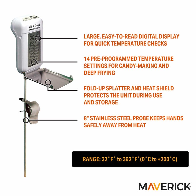 Maverick CT-03 Digital Oil & Candy Thermomter - Image 3