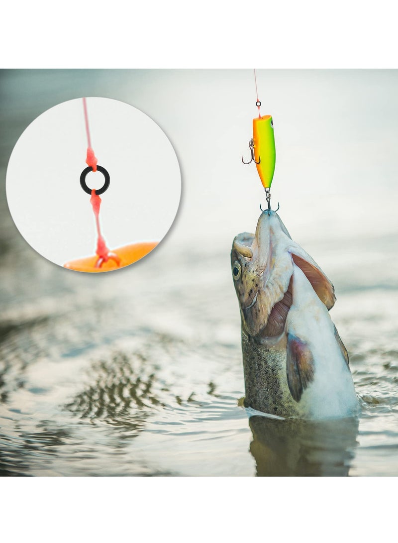 SOLARAE Stainless Steel Fly Fishing Tippet Rings, Lightweight Fishing Line Ring 2.5 Mm Low Profile Fishing Ring For Saltwater Freshwater Trout Fish Lure Tackle (200 Pack) - Image 5