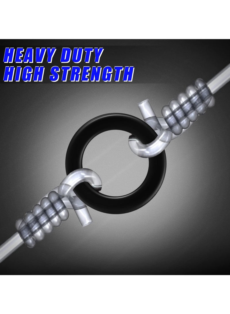 SOLARAE Stainless Steel Fly Fishing Tippet Rings, Lightweight Fishing Line Ring 2.5 Mm Low Profile Fishing Ring For Saltwater Freshwater Trout Fish Lure Tackle (200 Pack) - Image 4