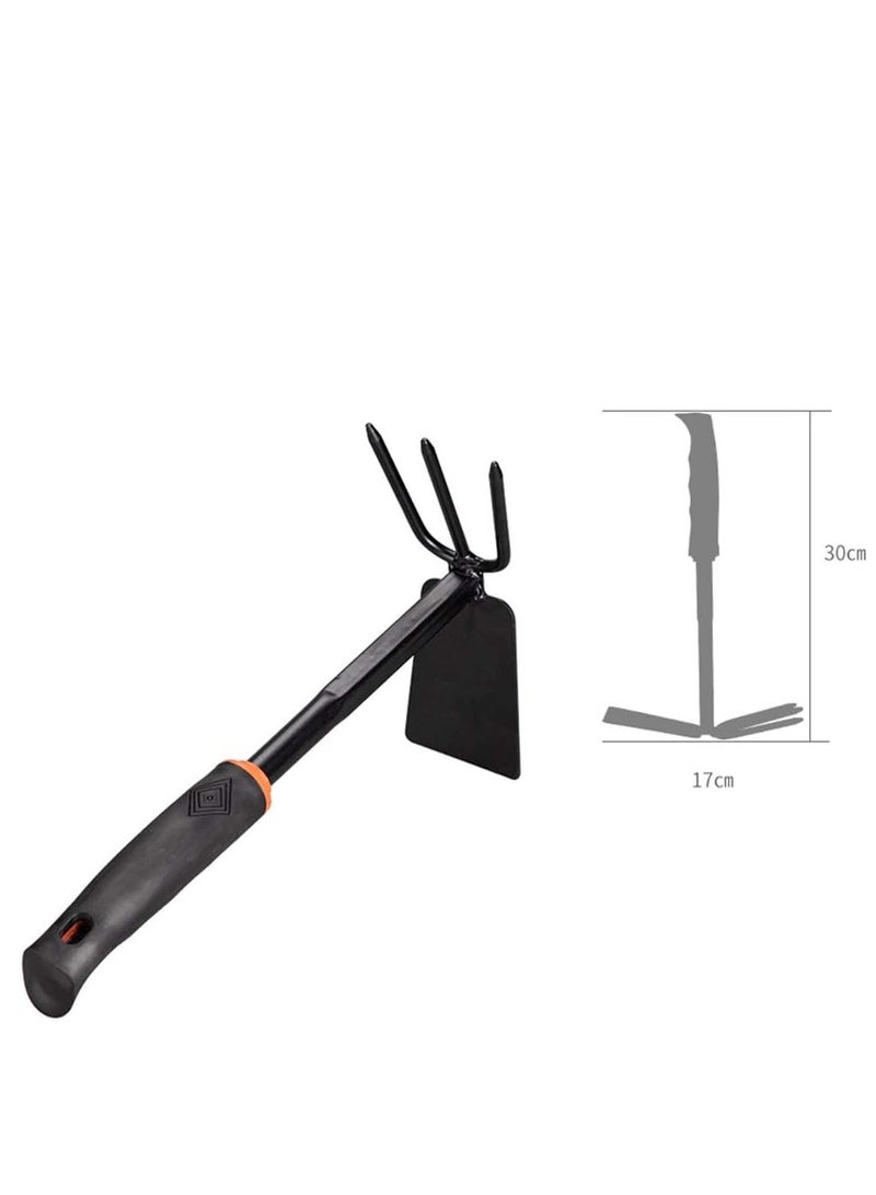 شاربدو أداة حفر محمولة | مجرفة قدوم صغيرة ذات رأسين للبستنة المنزلية وزراعة النباتات - Image 3