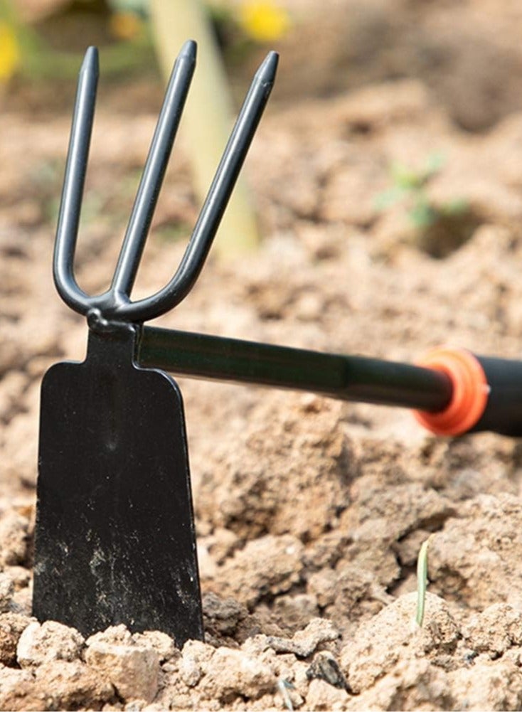 شاربدو أداة حفر محمولة | مجرفة قدوم صغيرة ذات رأسين للبستنة المنزلية وزراعة النباتات - Image 4