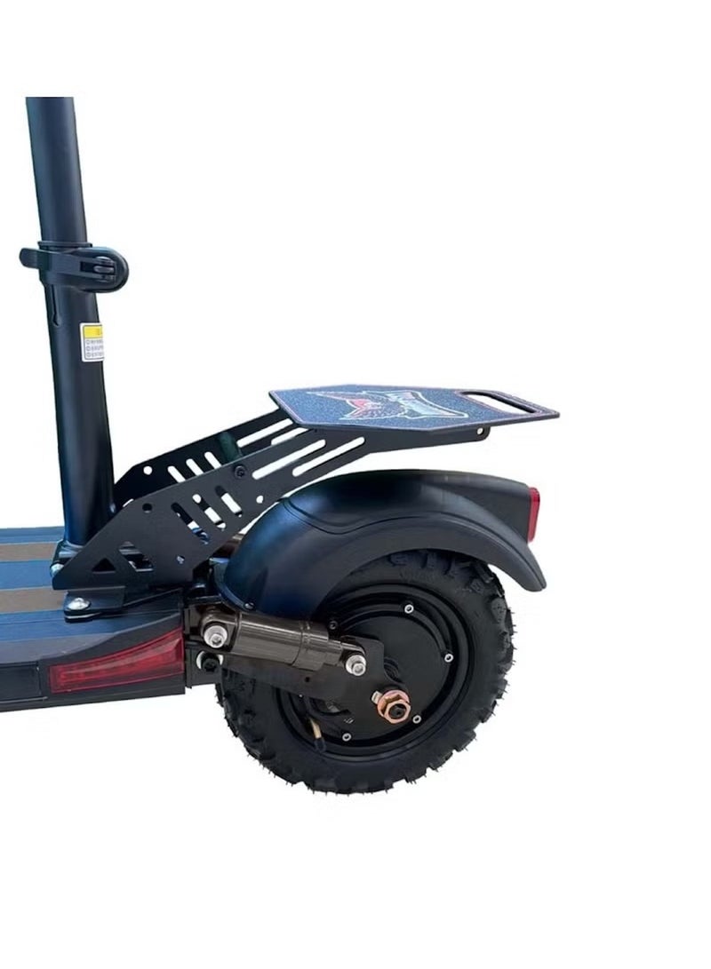 وينر سكاي xسكوتر كهربائي E10 - بطارية 48 فولت 13 أمبير/ساعة، محرك 1000 واط، تصميم قابل للطي مع جهاز تحكم عن بعد مضاد للسرقة ومصباح أمامي LED - أسود - Image 2