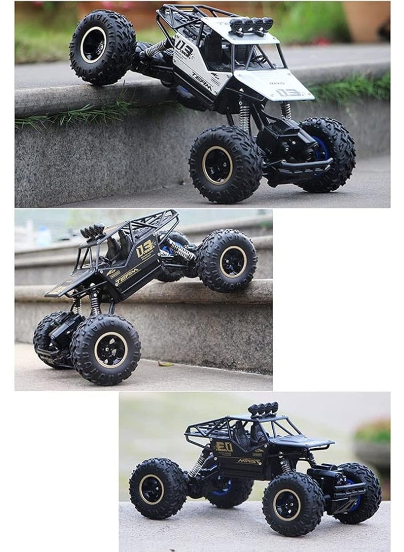 1:16 Super Large Alloy Climbing Mountain 2.4G Die-cast Body Four-Wheel Drive Remote Control Car Off-Road Climbing Car Mechanical Car Boy Toy Car Child Gift  - Image 5