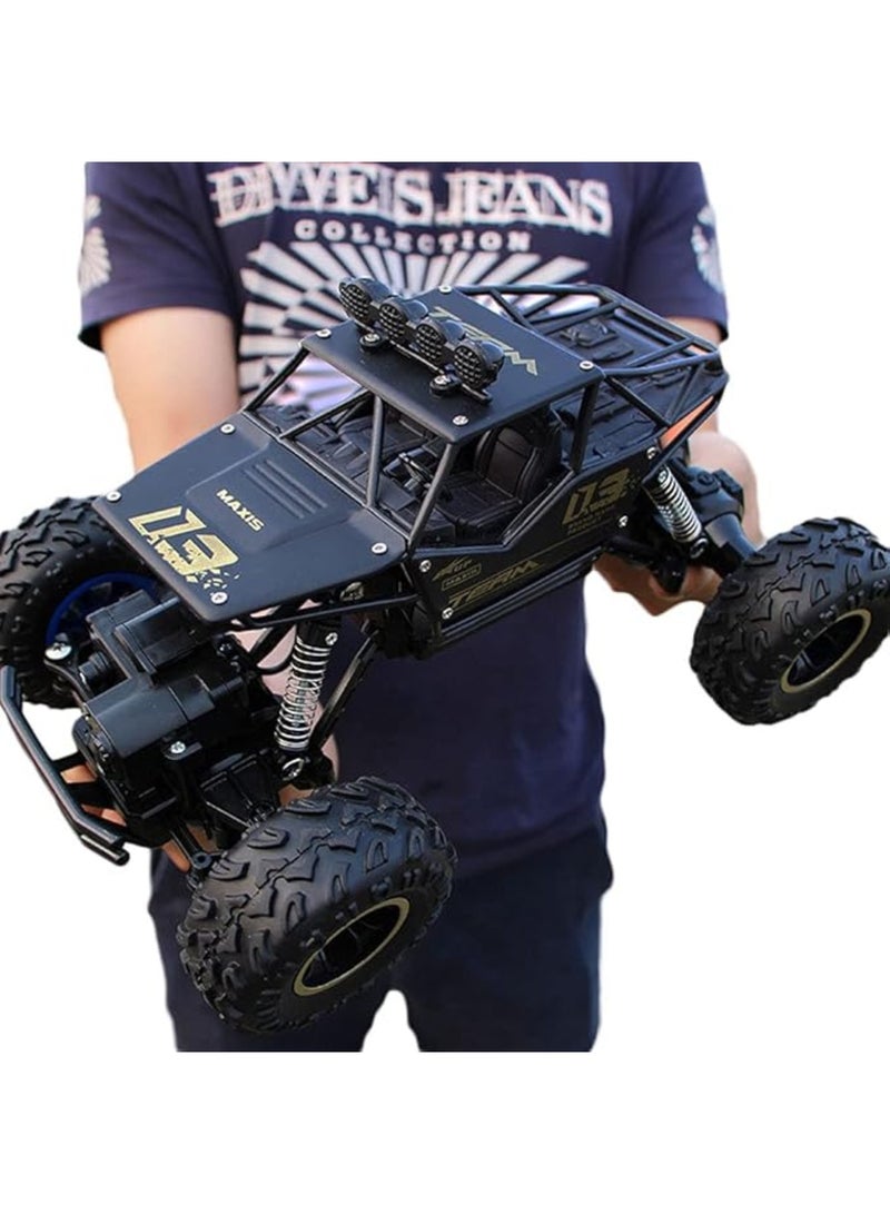 1:16 Super Large Alloy Climbing Mountain 2.4G Die-cast Body Four-Wheel Drive Remote Control Car Off-Road Climbing Car Mechanical Car Boy Toy Car Child Gift  - Image 2