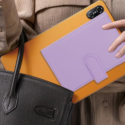 NICOOTHBudget Binder Cash Envelopes A6 Money Saving Binder with Zipper envelopes (Purple) - Image 3
