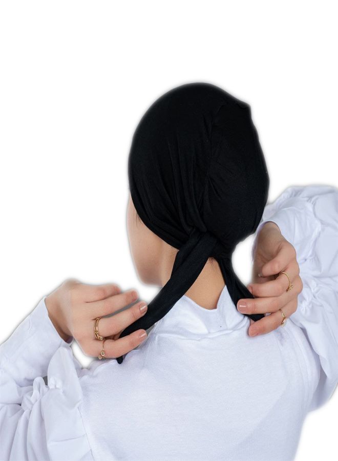 Fatah Cotton Headband for Women - Black