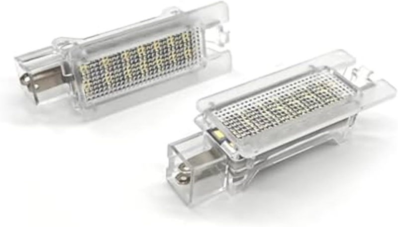 Vuzmode 2Pcs White License Plate Light Assembly - Image 1