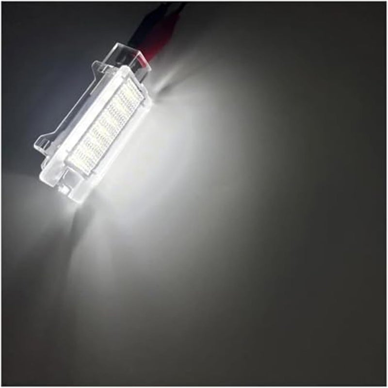 Vuzmode 2Pcs White License Plate Light Assembly - Image 2