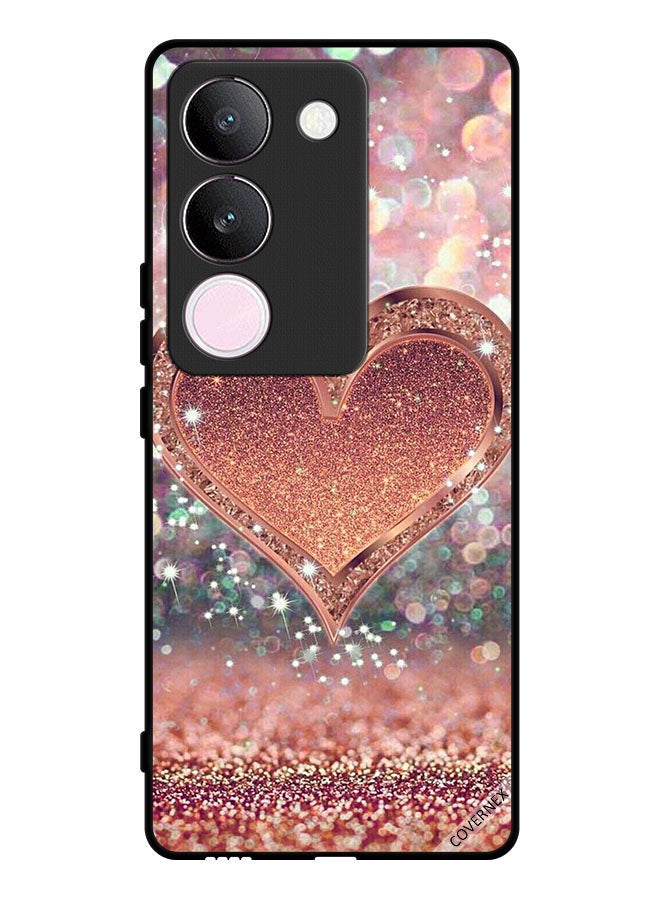 Covernex Protective Case Cover For vivo S17 Glitter Heart - Image 1