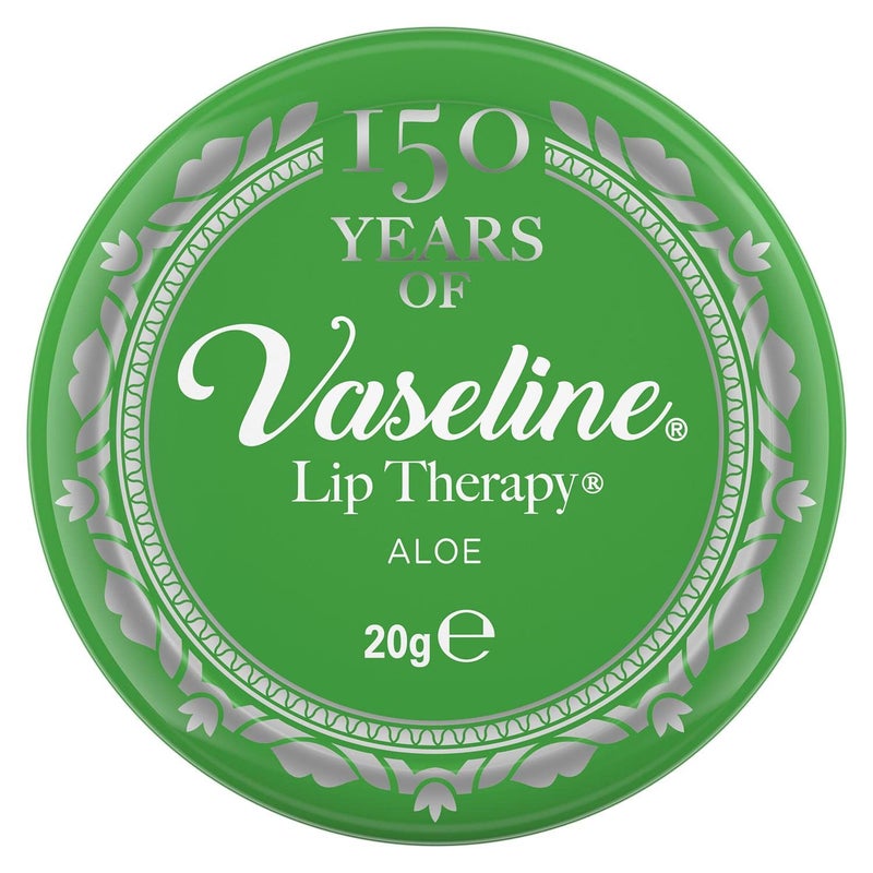 Vaseline Lip Therapy  Vaseline Lip Balm  Lip Moisturizer for Very Dry Lips  Aloe  20g - Image 1