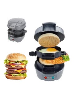 Sandwich Toaster Burger Maker, Panini Press with Egg Rings and Timer, Efficient Non-Stick Heating Plates, for Hamburgers, Waffles Snacks - pzsku/Z2A065105D8AA4482BB84Z/45/_/1739003356/747e471b-c05d-435d-bb07-cca7ba594f0f