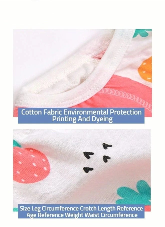 MIXDE 2 Piece Potty Training Underwear, 6 Layers Breathable Cotton Absorbent Trainer Pants for Toddler Baby Boys Girls Waterproof  - Image 3