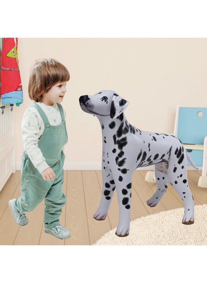 Jet Creations 39" L Inflatable Dalmatian Dog Black White Lifelike Blow-Up Animal Puppy Pet Figure For Decor Play Livestock Theme Party Pool Birthday Vbs For Boys Girls Kids, 1Pc - Image 5