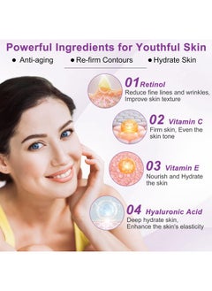 FULLLIGHT TECH Skin Care Set,Anti Aging Korean Skin Care Kit,Reduce Wrinkles & Hydrate Skin,Facial Skin Care Routine Kit for Women Skincare Gift Set,Wife Mom Women Gifts for Christmas,Valentines Day Gifts for Her  - Image 3